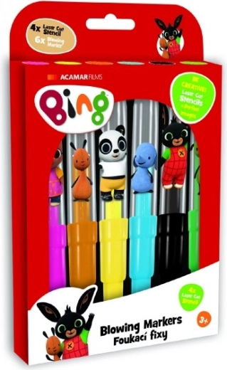 Στένσιλ με αγαπημένα μοτίβα BING