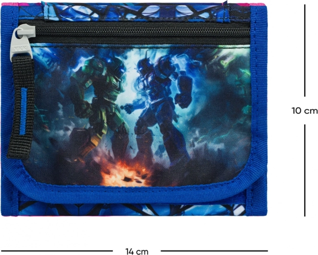 Ασφαλές κλείσιμο και τσέπη για κέρματα