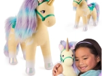 Λούτρινος μονόκερος Leaf από το Unicorn Academy 38 cm
