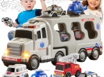 Σετ διάσωσης Woopie 5 σε 1 με ρυμουλκό και οχήματα