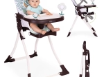 Πτυσσόμενη καρέκλα φαγητού με παιχνίδια ECOTOYS