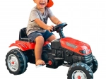 Ποδηλατούμενο τρακτέρ WOOPIE Farmer GoTrac με αθόρυβους τροχούς