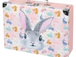 Πτυσσόμενο σχολικό βαλιτσάκι Bunny με μεταλλικές ενισχύσεις