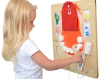 Masterkidz επιτοίχιος αισθητηριοκινητικός πίνακας υγιεινή στόματος flex Montessori