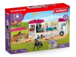 Schleich Horse Club μεταφορέας αλόγων με φιγούρες